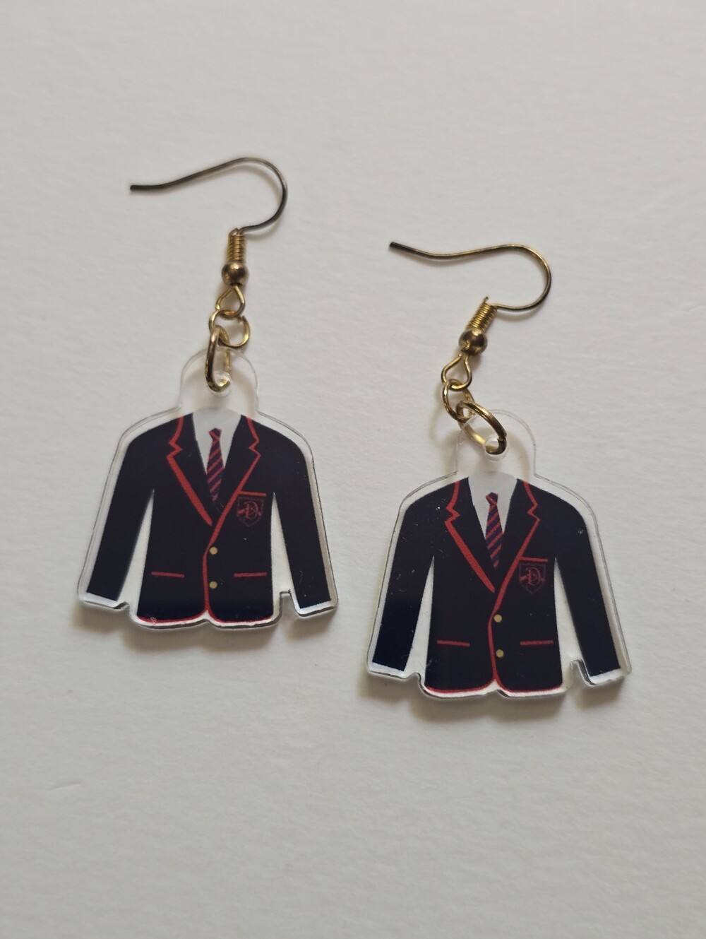 Glee Blazer Jacket Earrings
